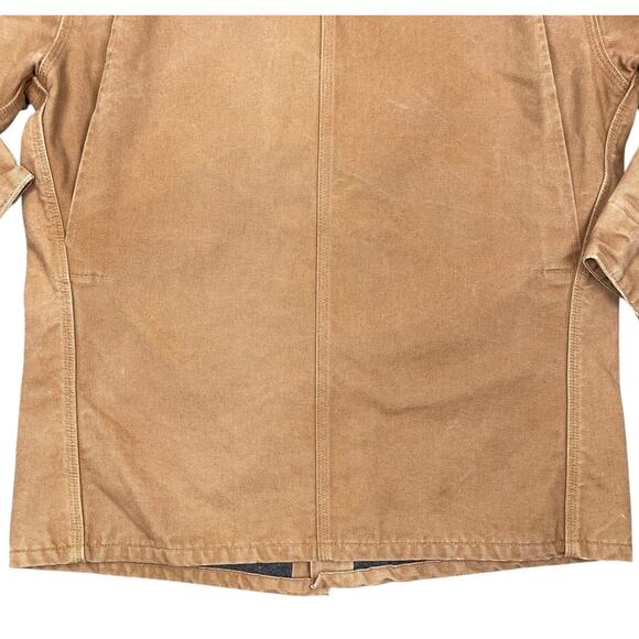 Viintage Carhartt C01 BRN Men’s 42 Reg Chore Jacket Barn Coat Union Made USA - Picture 13 of 16